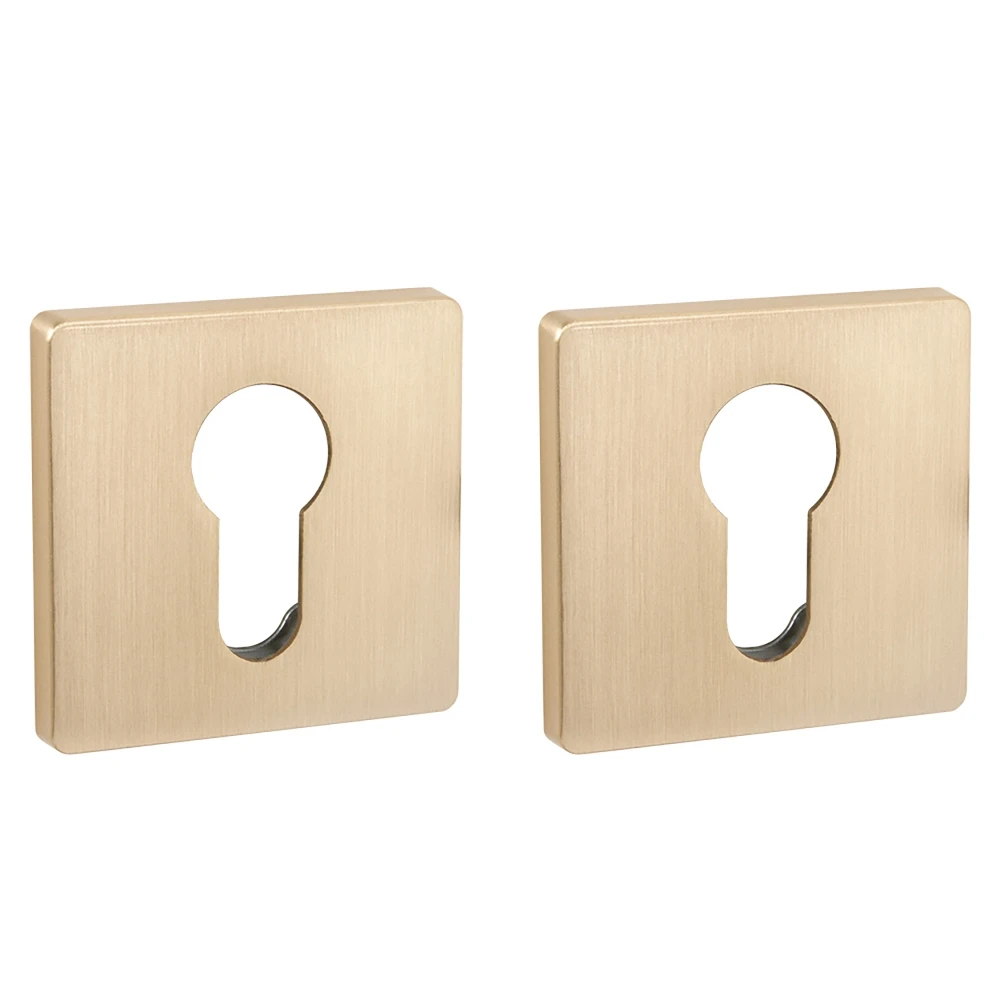 Фото Накладка под цилиндр ET.K.SL52 (ET SL) SSG-39 сатинированное золото