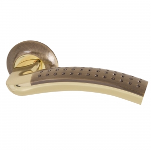 Ручка раздельная R.LD54.Libra26 (Libra LD26) AB/GP-7 бронза/золото